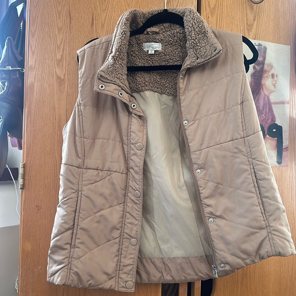 Studio works sport Brown puffer jacket